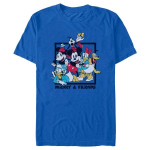 Men’s Mickey & Friends Retro Characters T-Shirt