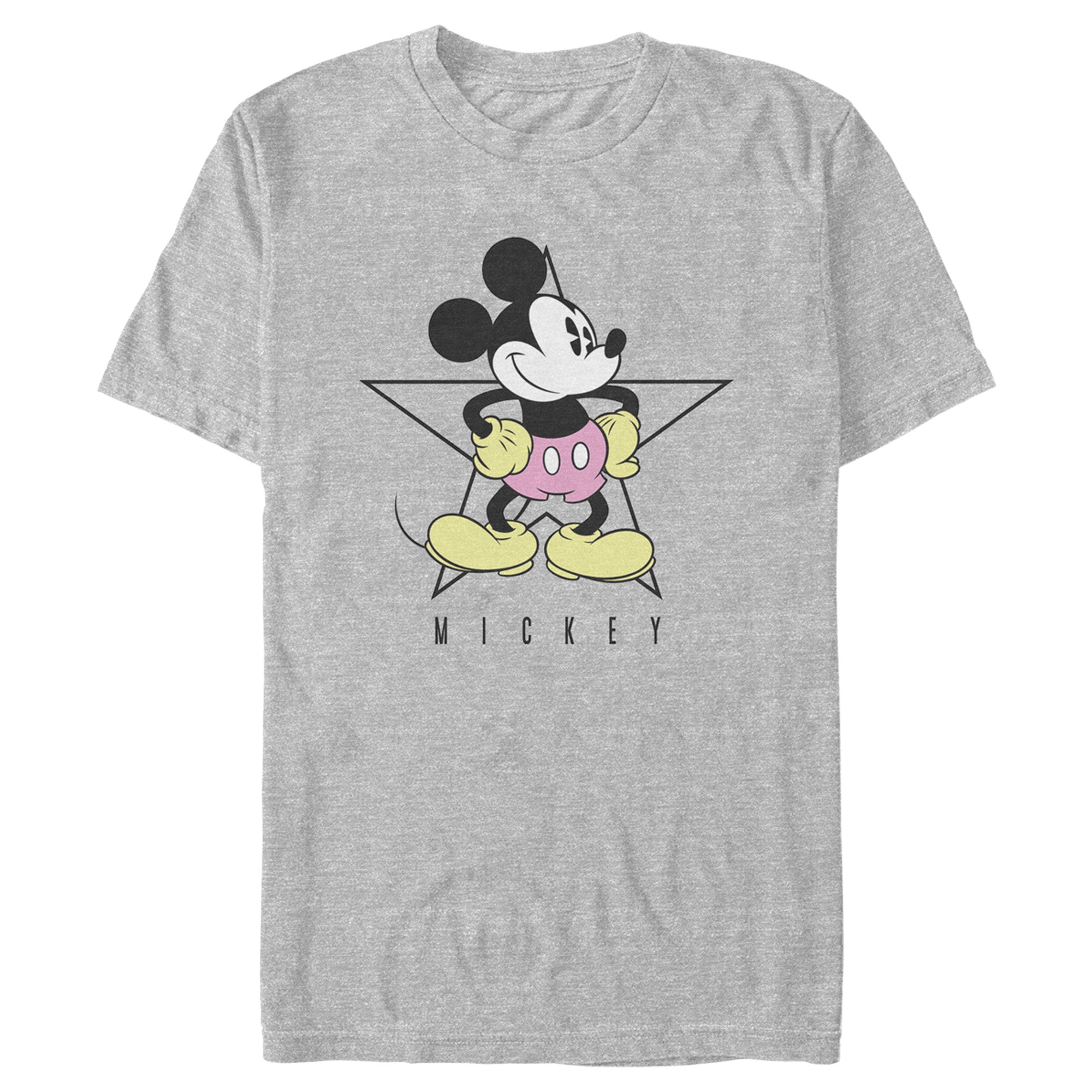 Men's Mickey & Friends Retro Classic Star Pose T-Shirt Men's Mickey & Friends Retro Classic Star Pose T-Shirt