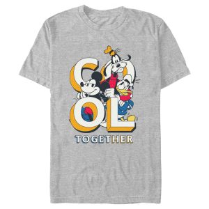 Men’s Mickey & Friends Retro Cool Together T-Shirt