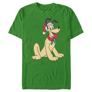 Men’s Mickey & Friends Retro Festive Pluto T-Shirt