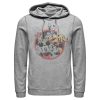 Men’s Mickey & Friends Retro Group Shot Pull Over Hoodie