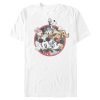 Men’s Mickey & Friends Retro Group Shot T-Shirt