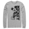 Men’s Mickey & Friends Retro Leaning Long Sleeve Shirt