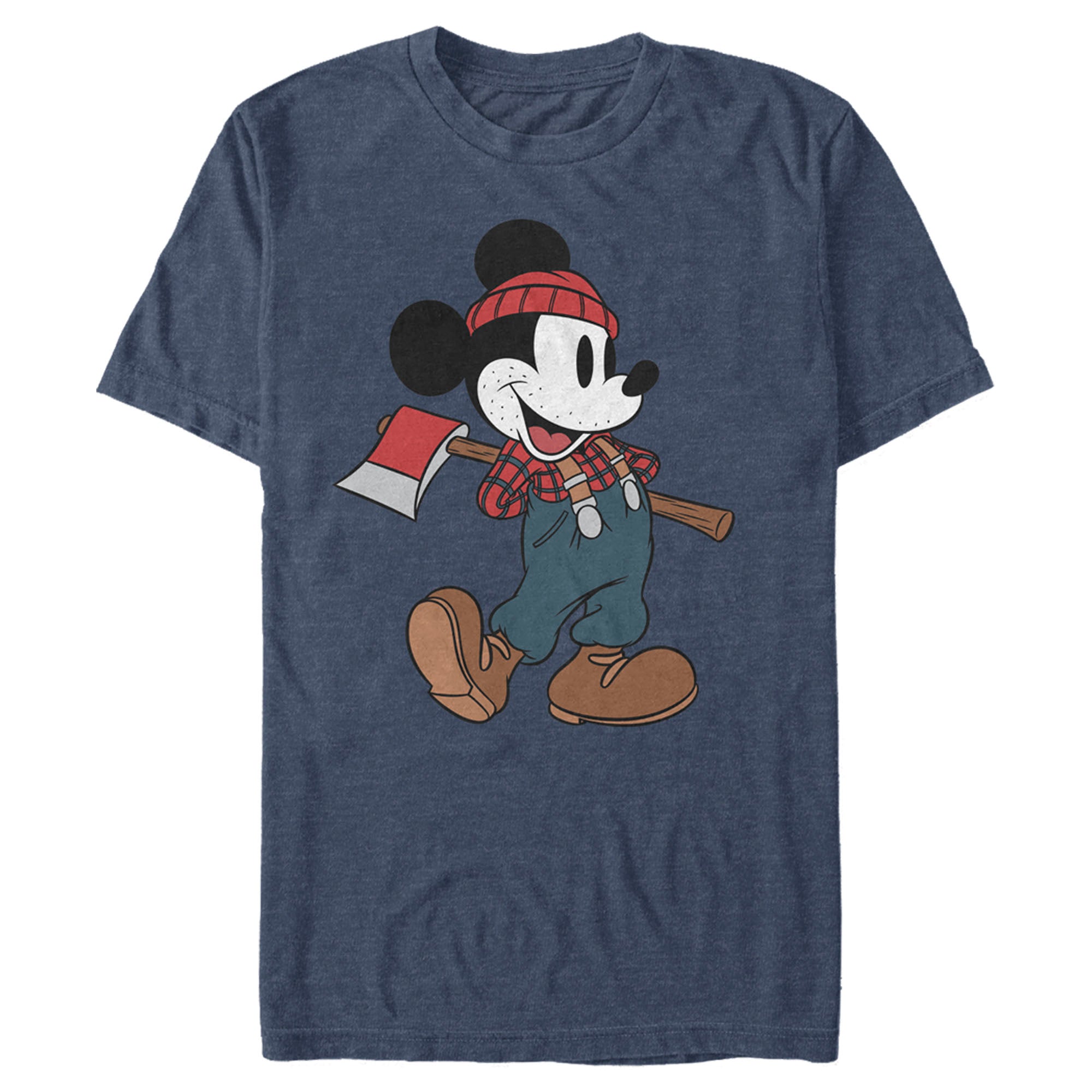 Men's Mickey & Friends Retro Lumberjack Mickey Mouse T-Shirt Men's Mickey & Friends Retro Lumberjack Mickey Mouse T-Shirt