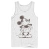 Men’s Mickey & Friends Retro Mickey Mouse Sketch Tank Top