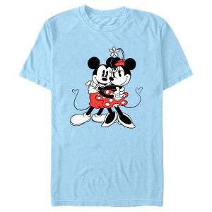 Men’s Mickey & Friends Retro Minnie and Mickey Hug T-Shirt