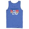 Men’s Mickey & Friends Retro Pluto and Mickey Mouse Tank Top