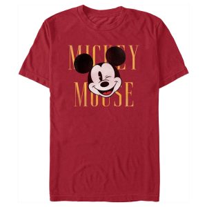 Men’s Mickey & Friends Retro Wink T-Shirt