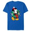 Men’s Mickey & Friends Santa Christmas Wreath T-Shirt