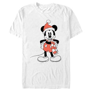 Men’s Mickey & Friends Santa Claus Mousey T-Shirt