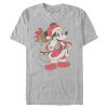 Men’s Mickey & Friends Santa Mouse T-Shirt