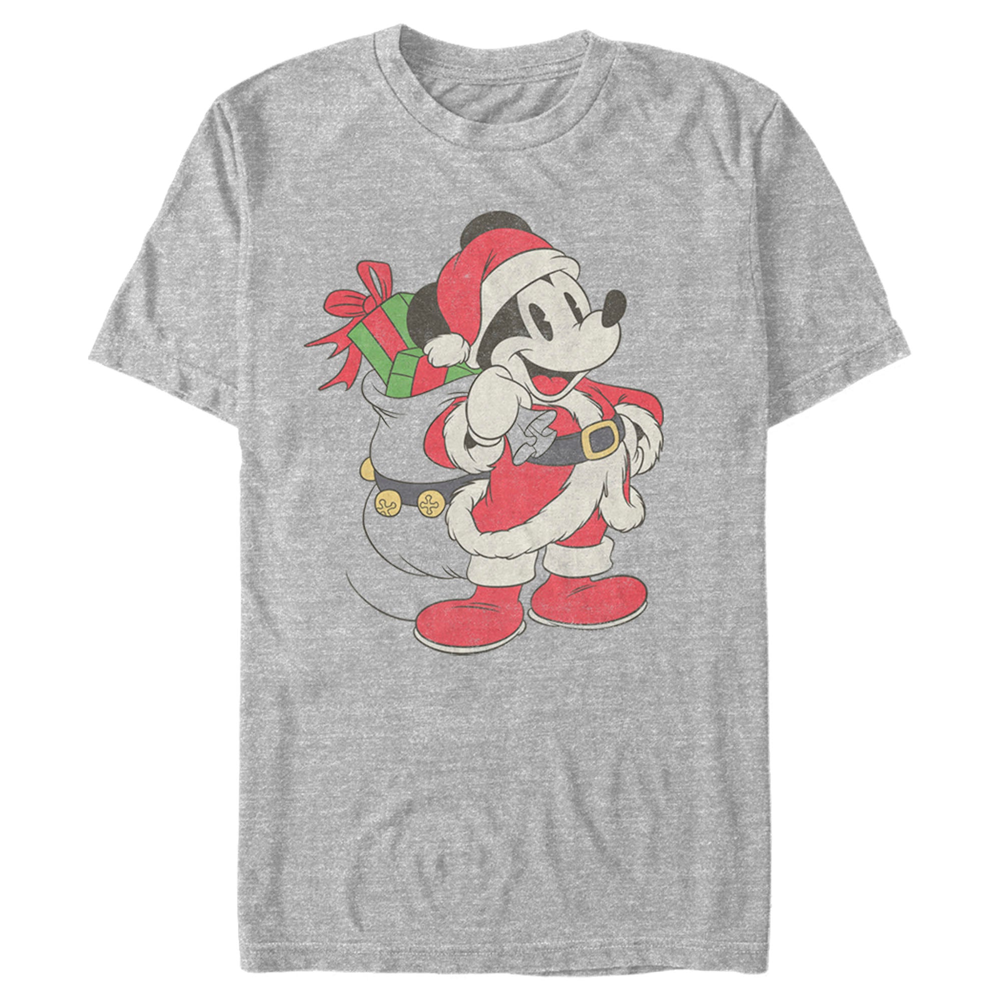 Men's Mickey & Friends Santa Mouse T-Shirt Men's Mickey & Friends Santa Mouse T-Shirt