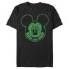 Men’s Mickey & Friends Shamrock Big Face T-Shirt