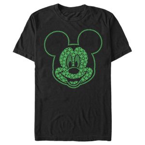 Men’s Mickey & Friends Shamrock Big Face T-Shirt