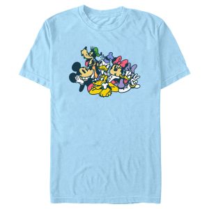 Men’s Mickey & Friends Sketch Group Portrait T-Shirt