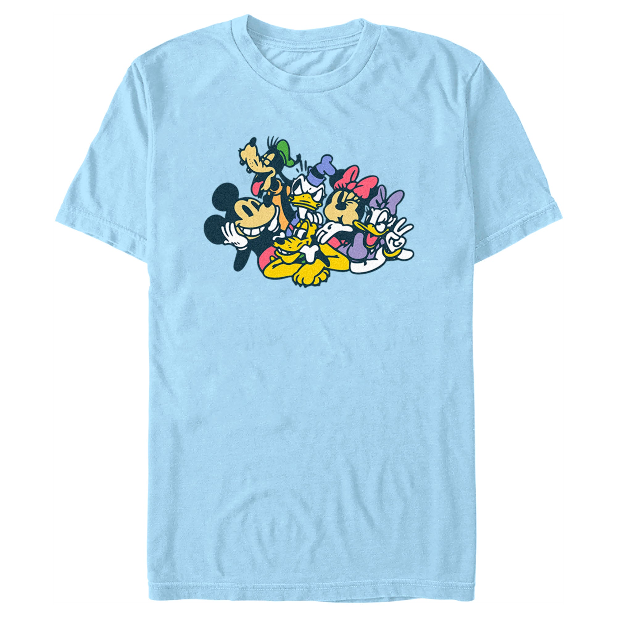 Men's Mickey & Friends Sketch Group Portrait T-Shirt Men's Mickey & Friends Sketch Group Portrait T-Shirt