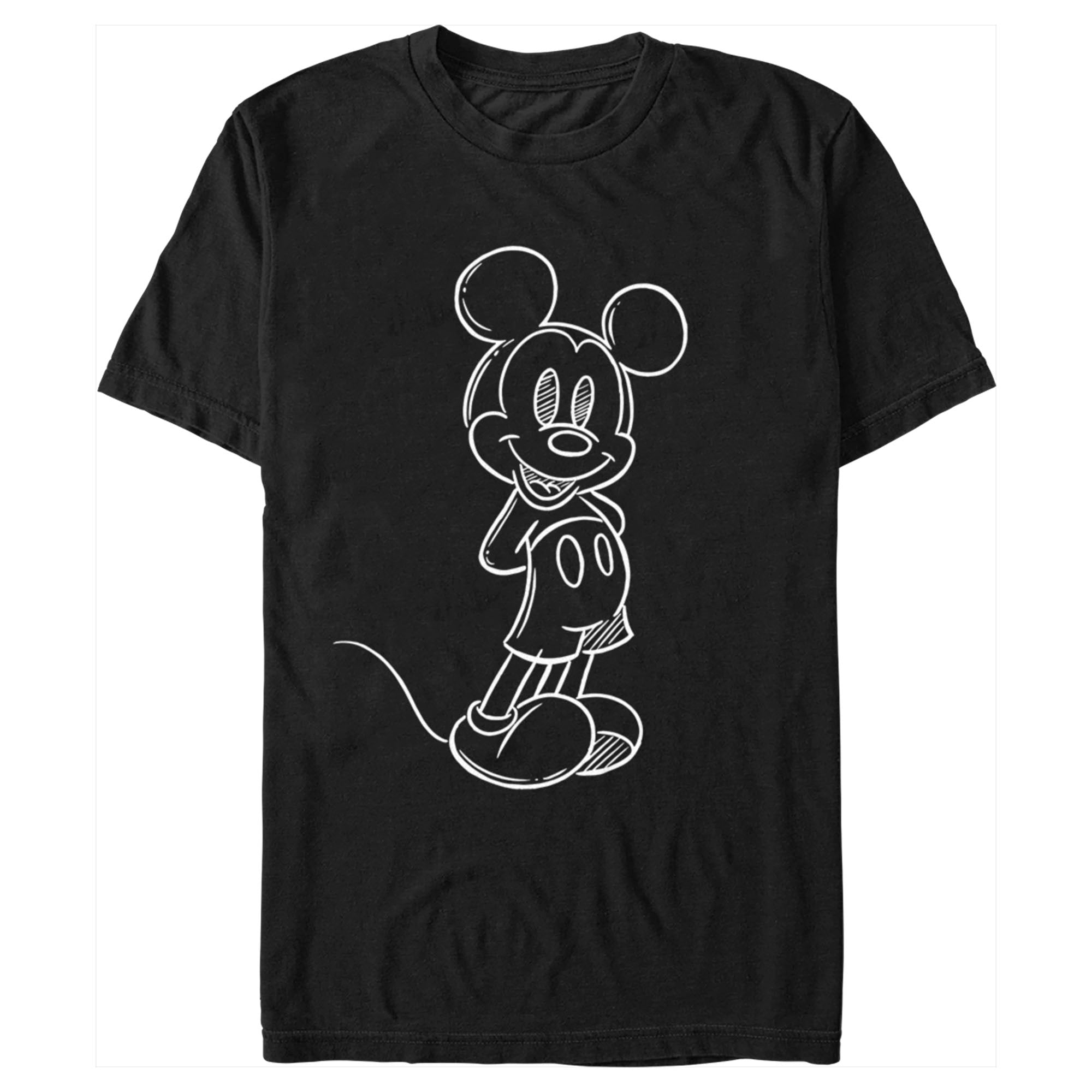 Men's Mickey & Friends Sketch Portrait T-Shirt Men's Mickey & Friends Sketch Portrait T-Shirt