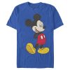 Men’s Mickey & Friends Smiling Mickey Mouse Portrait T-Shirt
