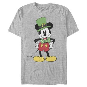 Men’s Mickey & Friends St. Patrick’s Day Retro Portrait T-Shirt
