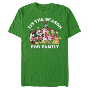 Men’s Mickey & Friends The Season for Family T-Shirt