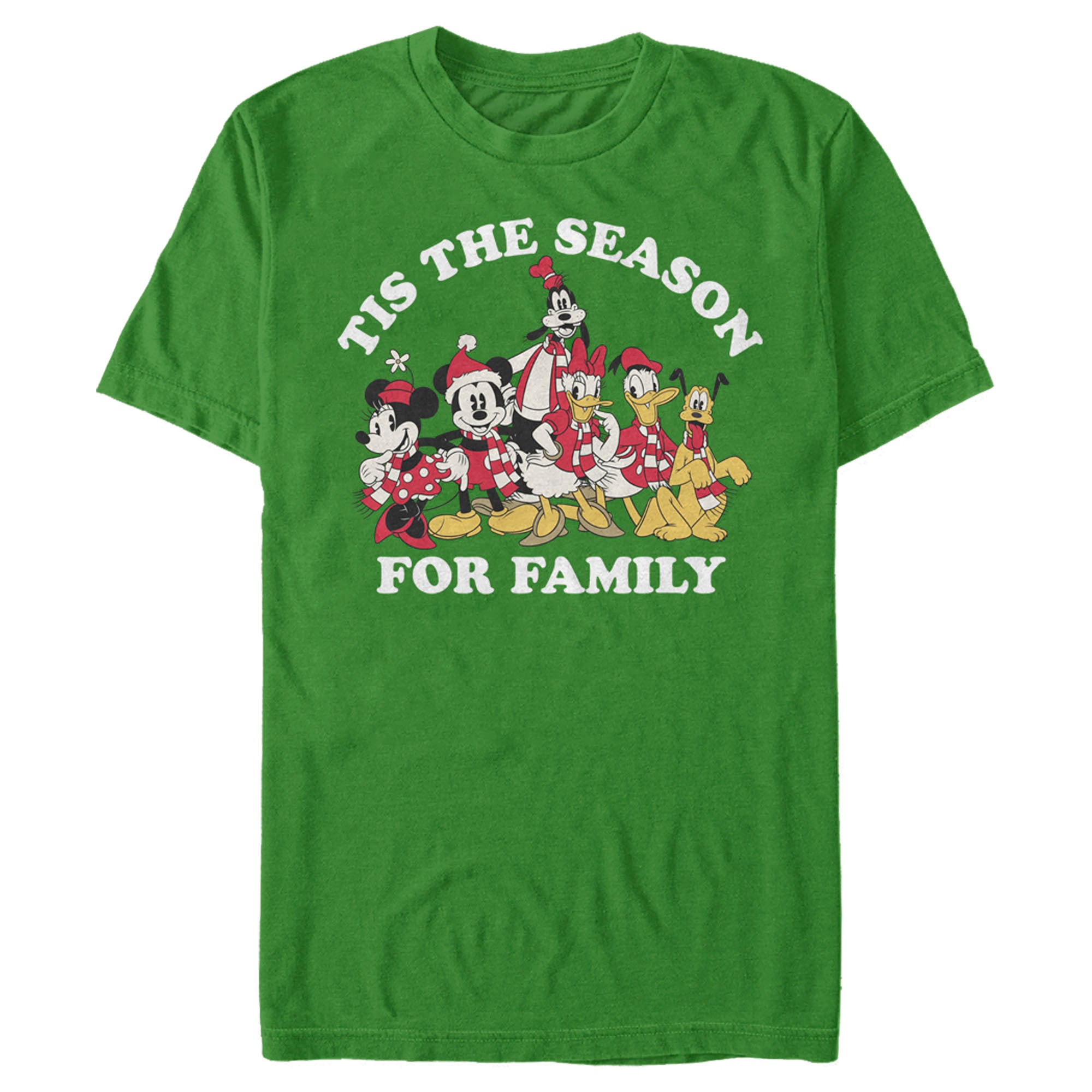 Men's Mickey & Friends The Season for Family T-Shirt Men's Mickey & Friends The Season for Family T-Shirt