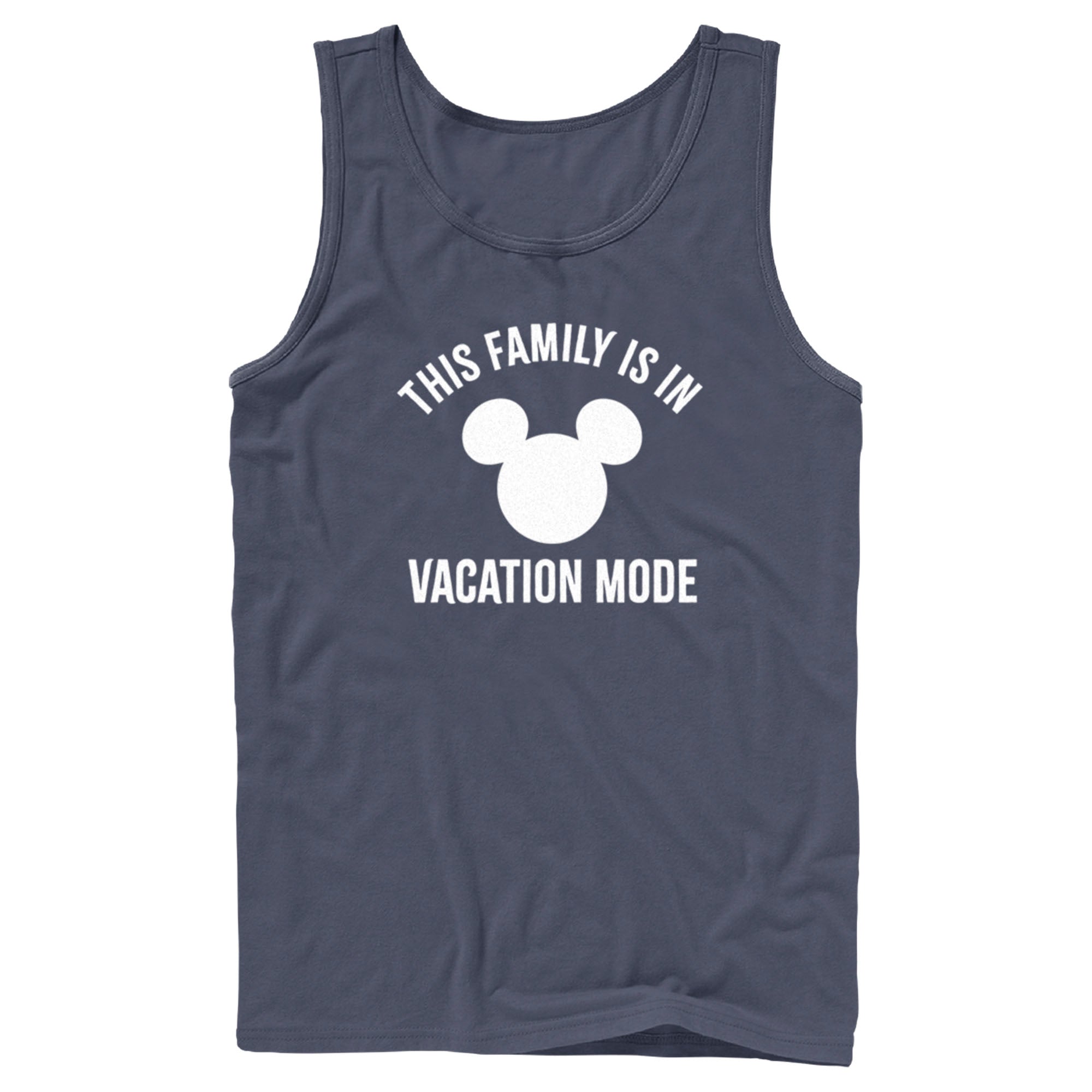 Men's Mickey & Friends This Family Is in Vacation Mode Tank Top Men's Mickey & Friends This Family Is in Vacation Mode Tank Top
