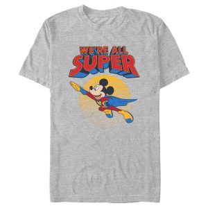 Men’s Mickey & Friends We’re All Super Mousey T-Shirt