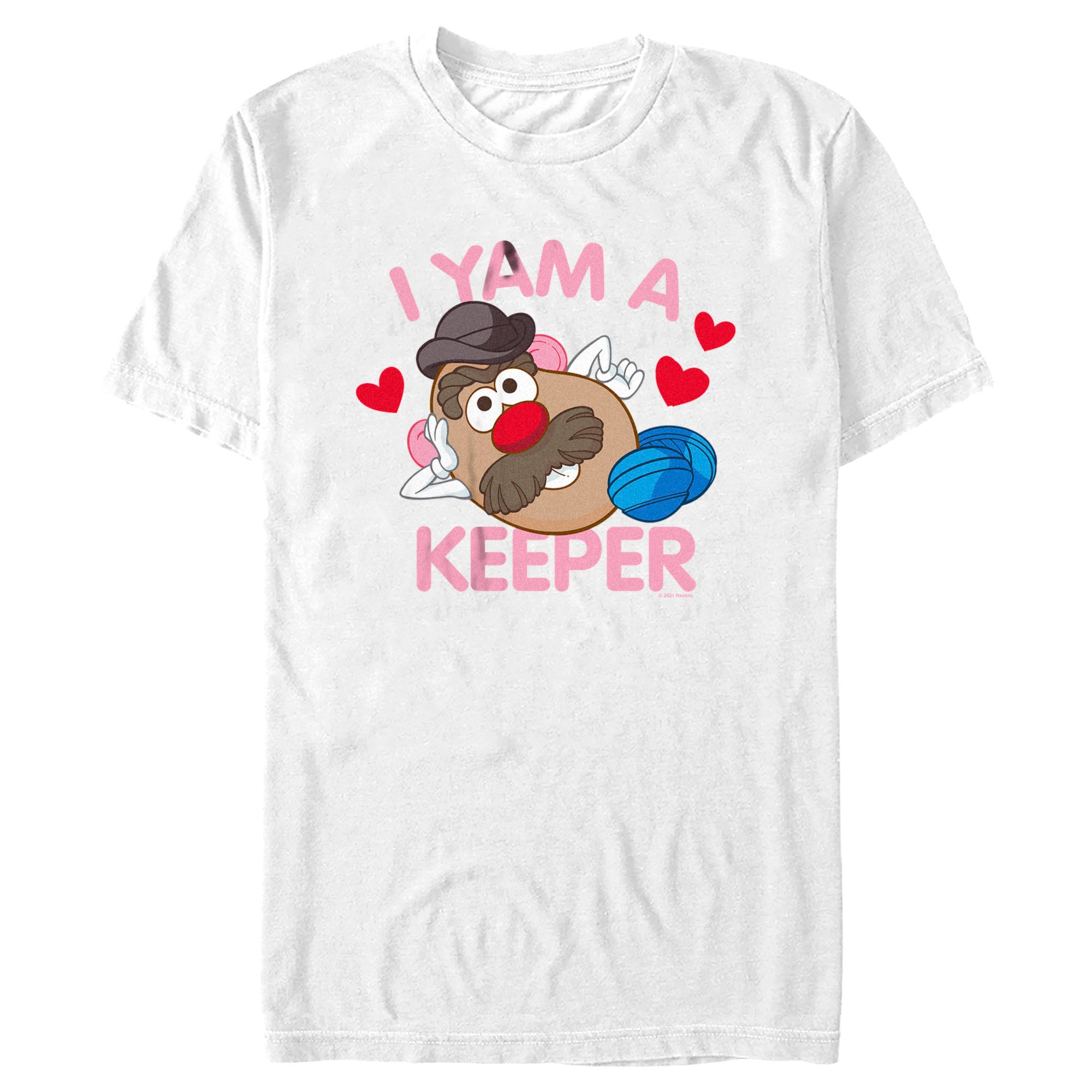 Men's Mr. Potato Head I Yam A Keeper T-Shirt Men's Mr. Potato Head I Yam A Keeper T-Shirt