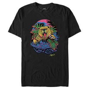 Men’s NEFF Colorful Grizzly Bear T-Shirt
