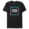 Men’s NEFF Pink Zigzag Frame T-Shirt