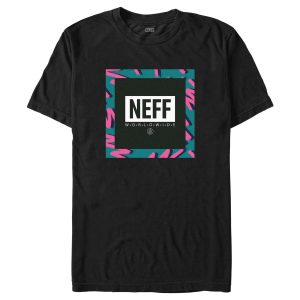 Men’s NEFF Pink Zigzag Frame T-Shirt