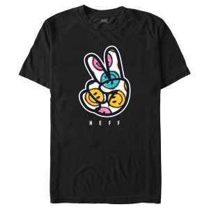 Men’s NEFF Smiley Face Peace Fingers T-Shirt