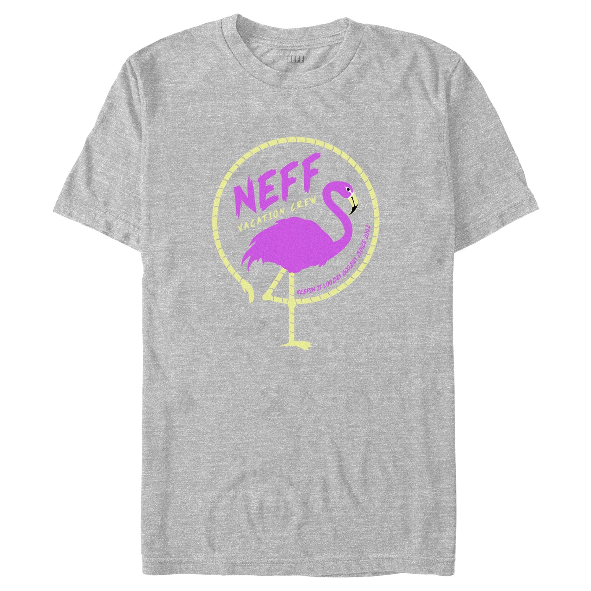Men's NEFF Vacation Crew Keepin It Loosey Goosey T-Shirt Men's NEFF Vacation Crew Keepin It Loosey Goosey T-Shirt