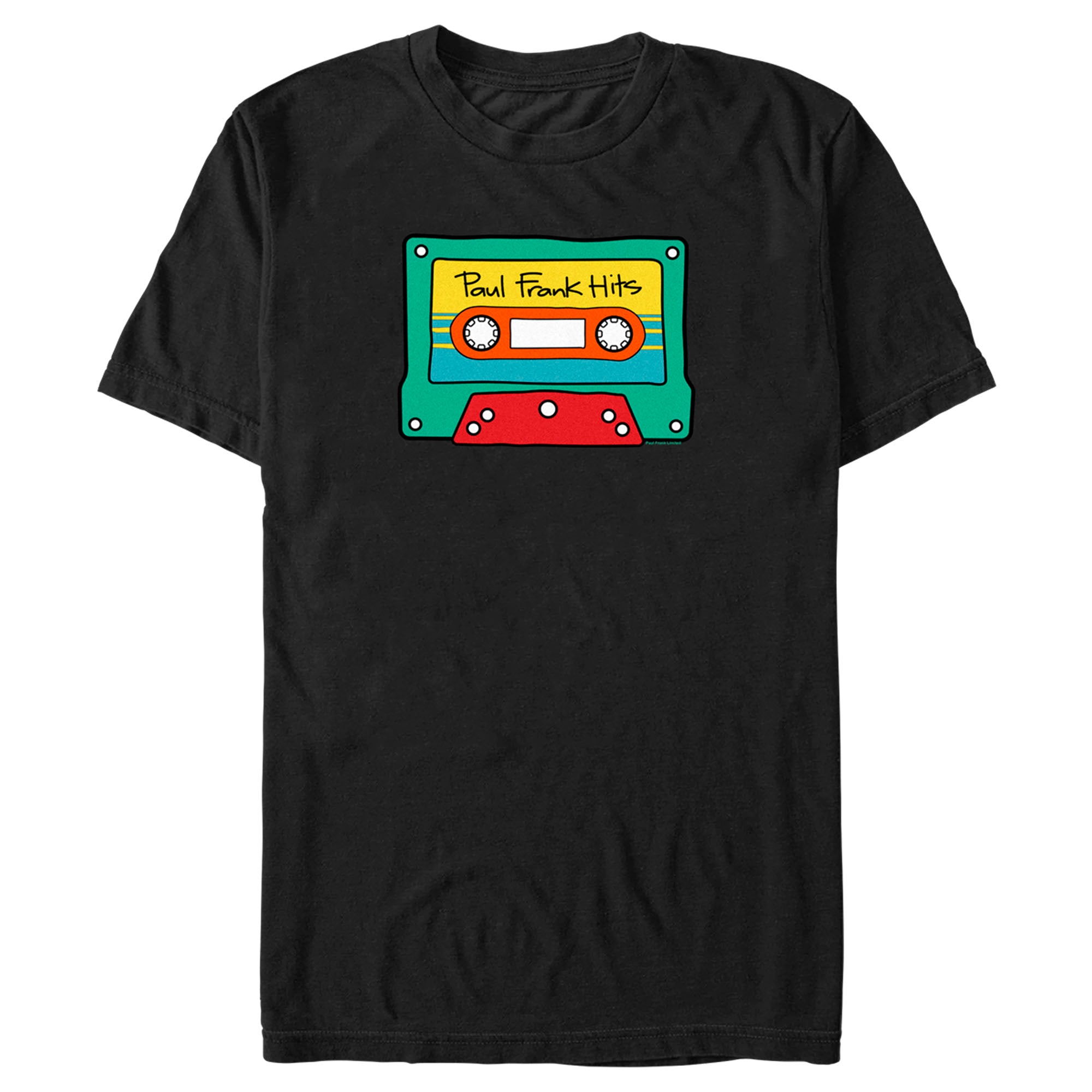 Men's Paul Frank Cassette Tape Hits T-Shirt Men's Paul Frank Cassette Tape Hits T-Shirt