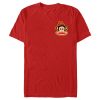 Men’s Paul Frank Julius Beanie Left Chest T-Shirt