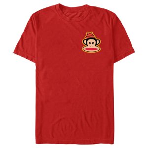 Men’s Paul Frank Julius Beanie Left Chest T-Shirt