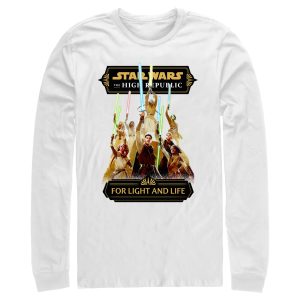 Men’s Star Wars The High Republic Jedi For Light and Life Long Sleeve Shirt