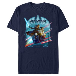 Men’s Star Wars The High Republic Race to Crashpoint Tower T-Shirt