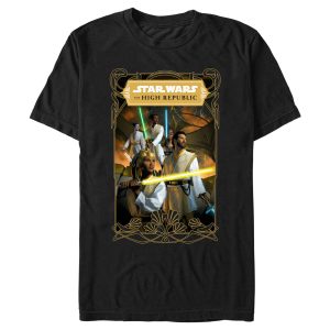 Men’s Star Wars The High Republic The Fallen Star Cover T-Shirt