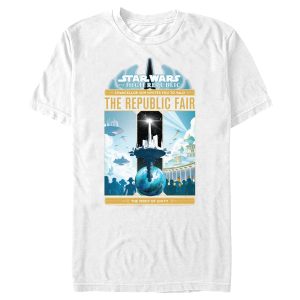 Men’s Star Wars The High Republic The Republic Fair Flyer T-Shirt