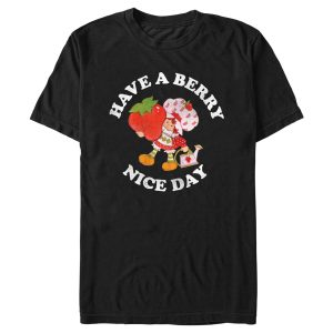 Men’s Strawberry Shortcake Berry Nice Day Greeting T-Shirt