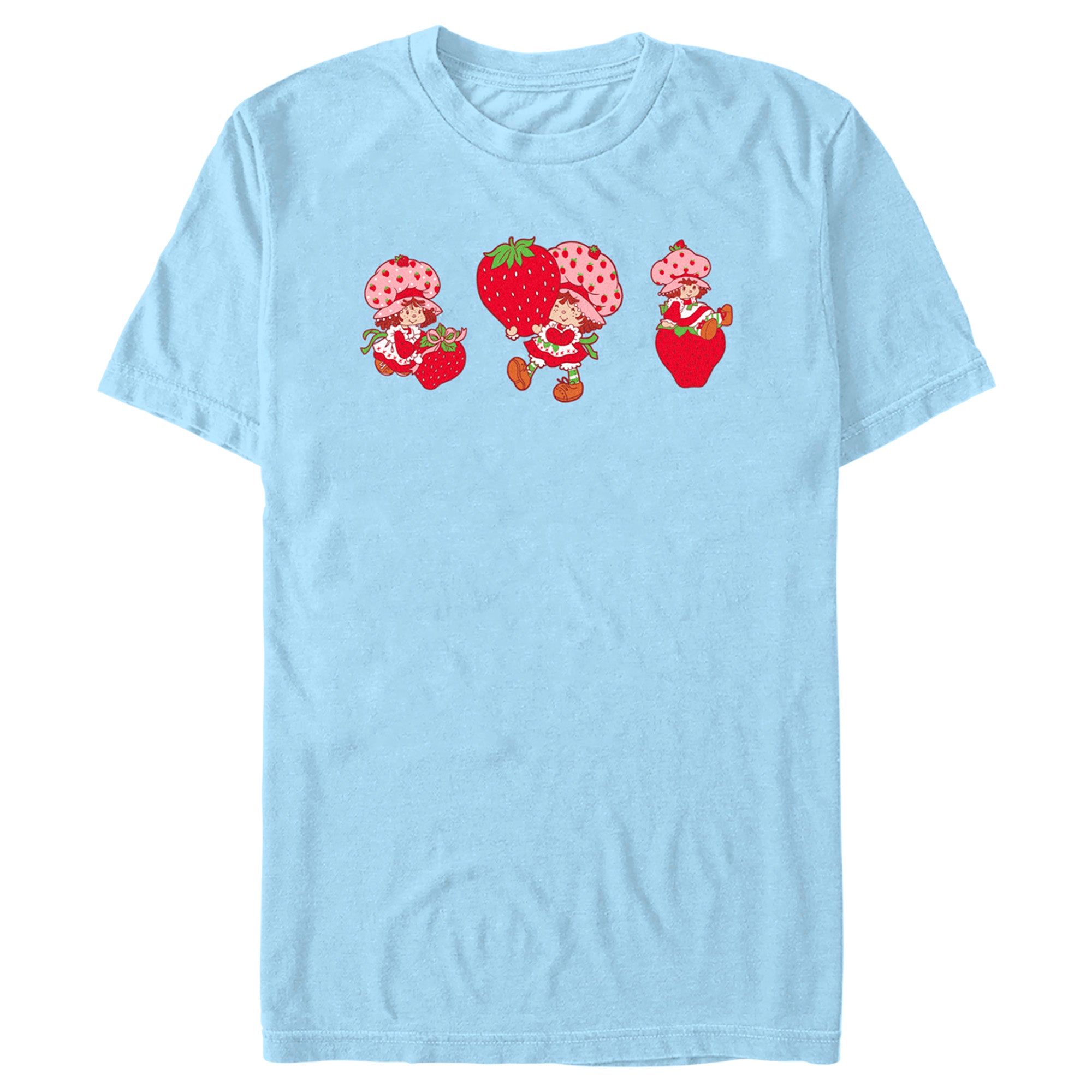 Men's Strawberry Shortcake Berry Poses T-Shirt Men's Strawberry Shortcake Berry Poses T-Shirt