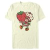 Men’s Strawberry Shortcake Cartoon Cute Berry T-Shirt