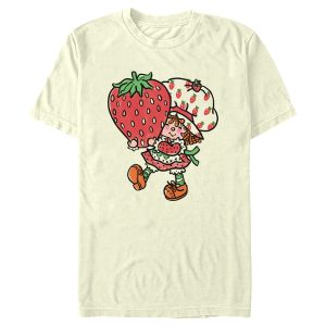 Men’s Strawberry Shortcake Cartoon Cute Berry T-Shirt