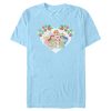 Men’s Strawberry Shortcake Friends in a Heart T-Shirt