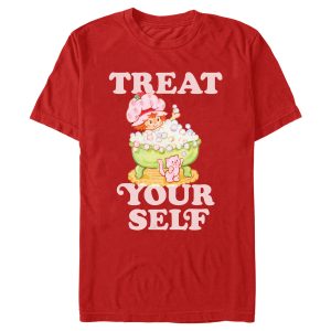 Men’s Strawberry Shortcake Treat Yourself Bubble Bath T-Shirt