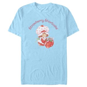 Men’s Strawberry Shortcake Watercolor Cute Berry Gift T-Shirt