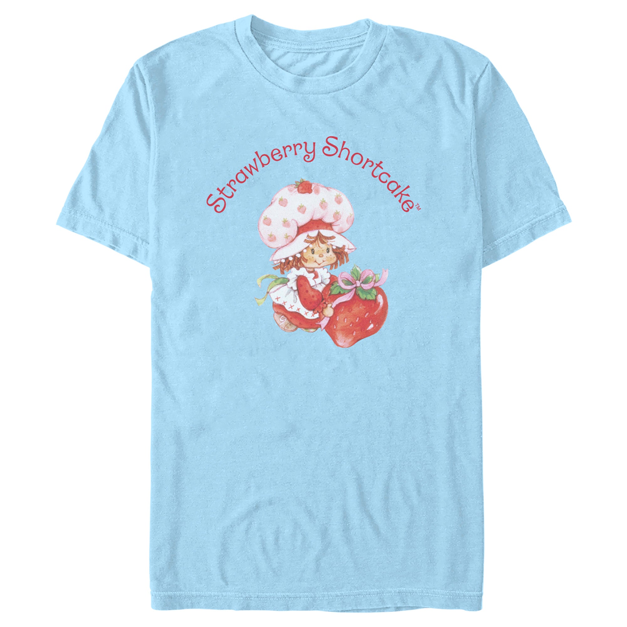 Men's Strawberry Shortcake Watercolor Cute Berry Gift T-Shirt Men's Strawberry Shortcake Watercolor Cute Berry Gift T-Shirt