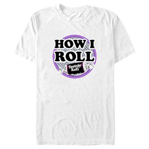 Men’s Tootsie Roll How I Roll Slogan T-Shirt