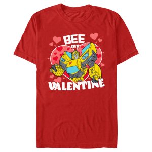 Men’s Transformers Bumblebee Bee My Valentine T-Shirt